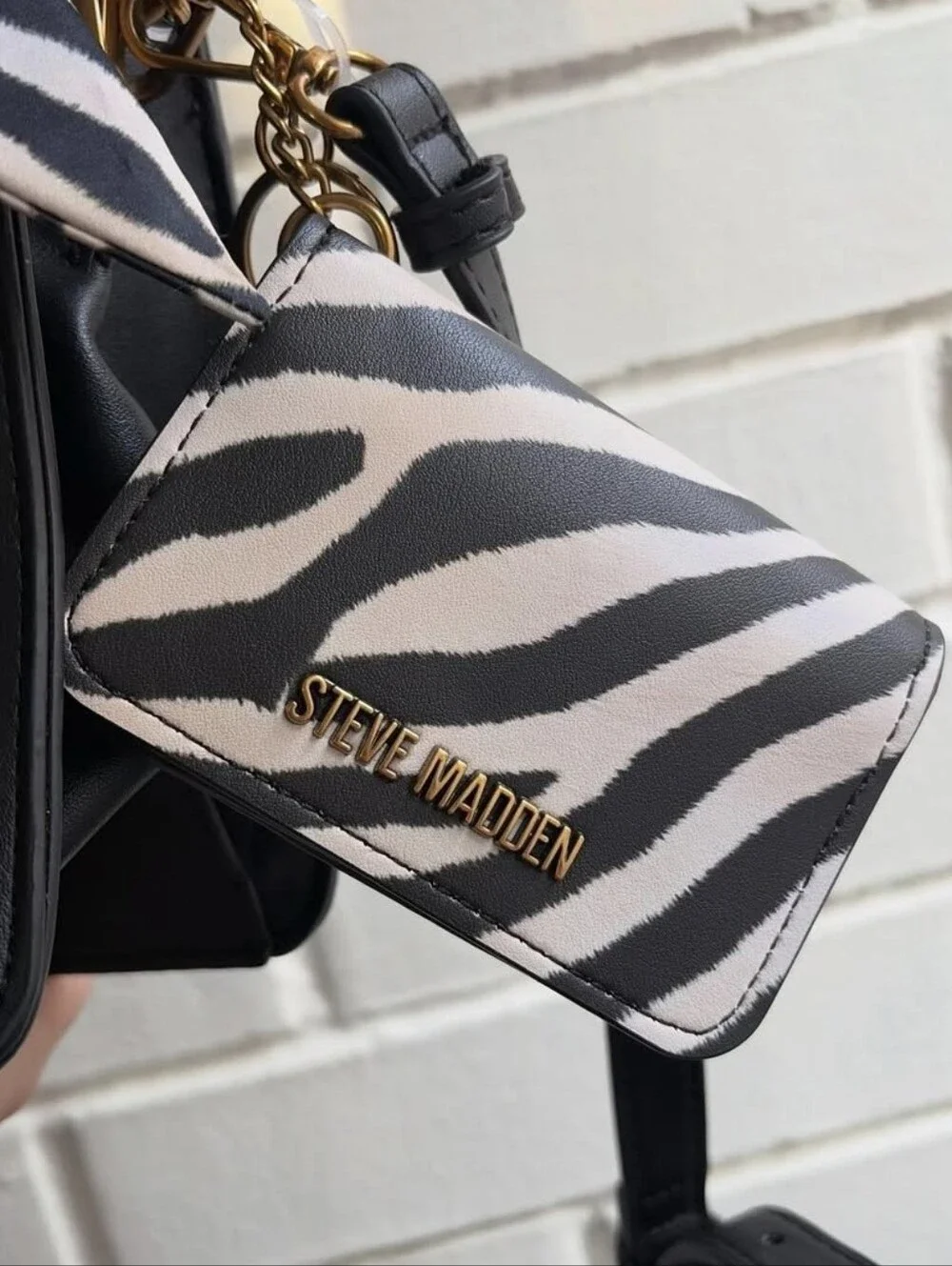 Steve Madden Bevelyn Crossbody Handbag with Scarf